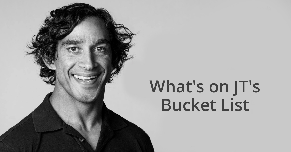 What's on JT's bucket list? Johnathan Thurston Academy